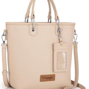 Women Tote Bag Vegan Leather Large Capacity Work Handbag with Card Holder
